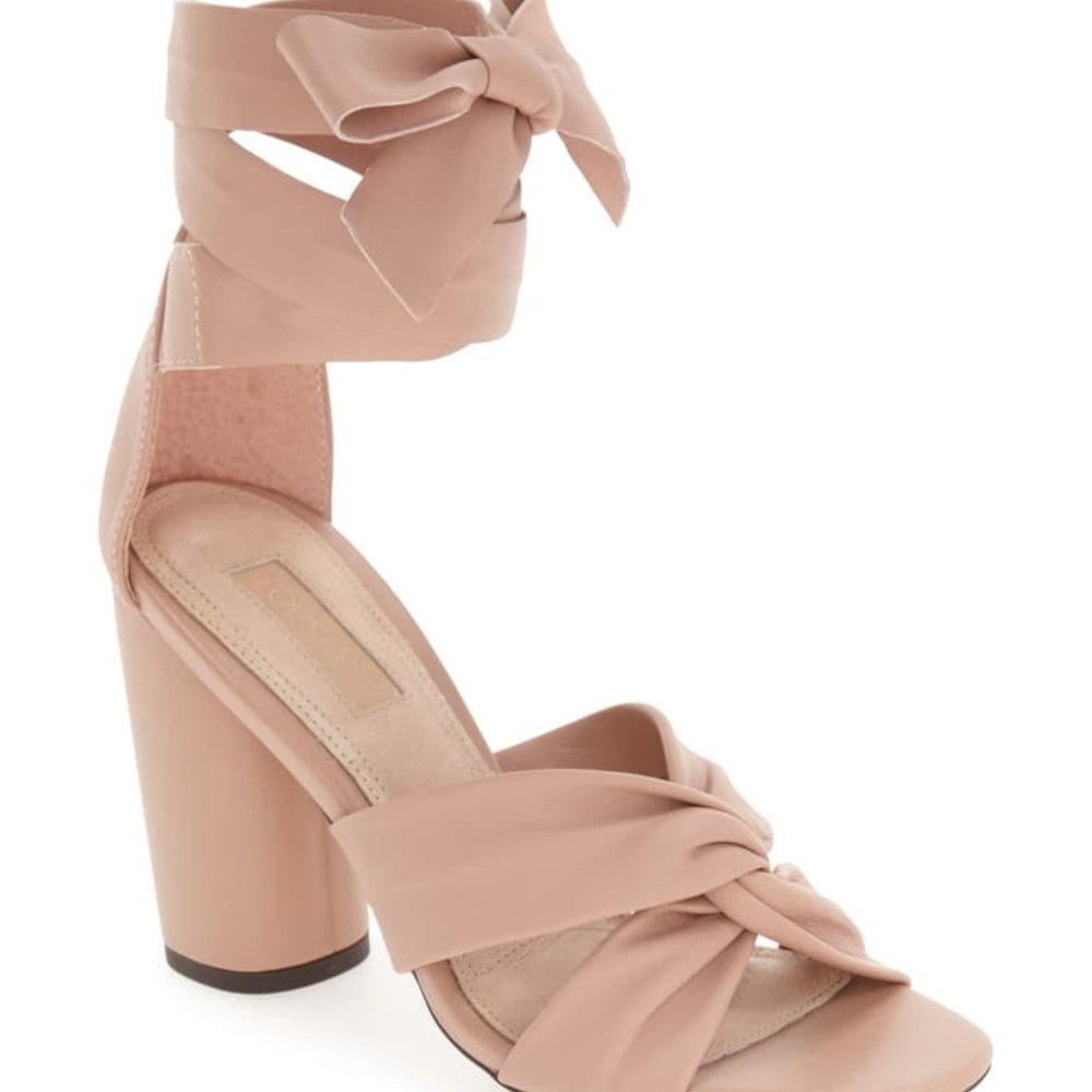 Topshop ‘Rosetta’ Soft Knot Wraparound - Size 11